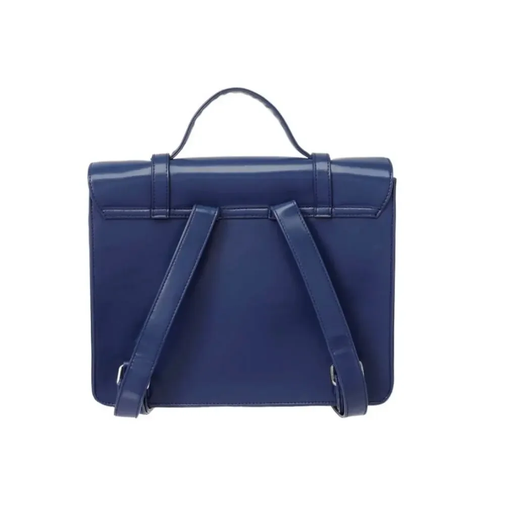 MINISO Harry Potter Ravenclaw Preppy Style Satchel Backpack – Navy Blue